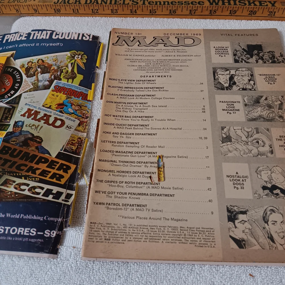 MAD Magazine Back to College Issue